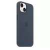 APPLE iPhone 14 - silikónové puzdro s MagSafe - Storm Blue