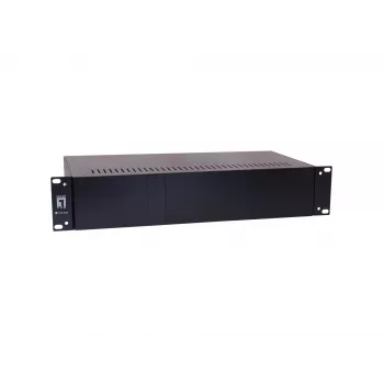 LevelOne 14-slotový chassis pre mediálne konvertory, 100-265 V, 50 - 60 Hz, 0 - 50 °C, -10 - 70 °C, 5 - 90%, CE, FCC