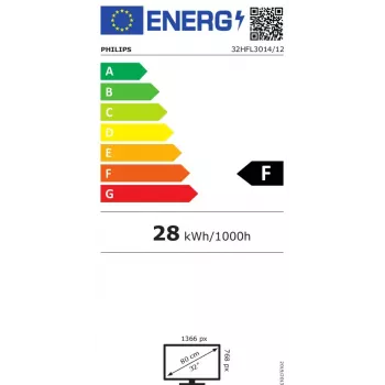 Philips EasySuite 32HFL3014/12 TV 81,3 cm (32