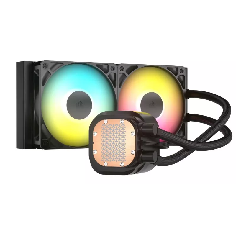 CORSAIR Nautilus 240 Rs ArGB kvapalinový procesor All-in-One kvapalinový chladič čierny