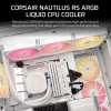 CORSAIR Nautilus 240 Rs ArGB kvapalinový procesor All-in-One kvapalinový chladič čierny