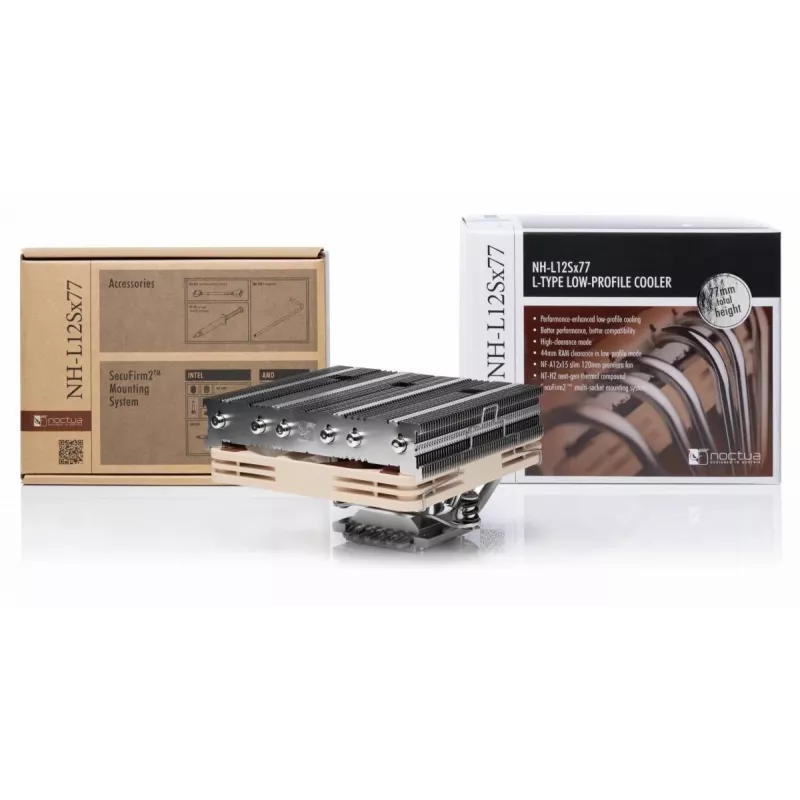Chladič/radiátor Noctua NH-L12SX77 12 cm béžový nikel 450-1850 ot/min