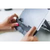 Stojan na notebook BakkerElkhuizen FlexTop 170 čierny tmavosivý hliník guma oceľ