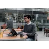 Stojan na notebook BakkerElkhuizen FlexTop 170 čierny tmavosivý hliník guma oceľ