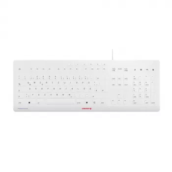 CHERRY Stream klávesnica JK-8502DE-0 USB QWERTZ nemecká sivá káblová 115 klávesov