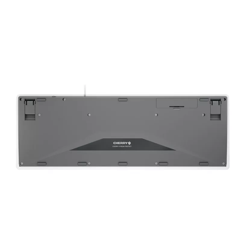 CHERRY Stream klávesnica JK-8502DE-0 USB QWERTZ nemecká sivá káblová 115 klávesov