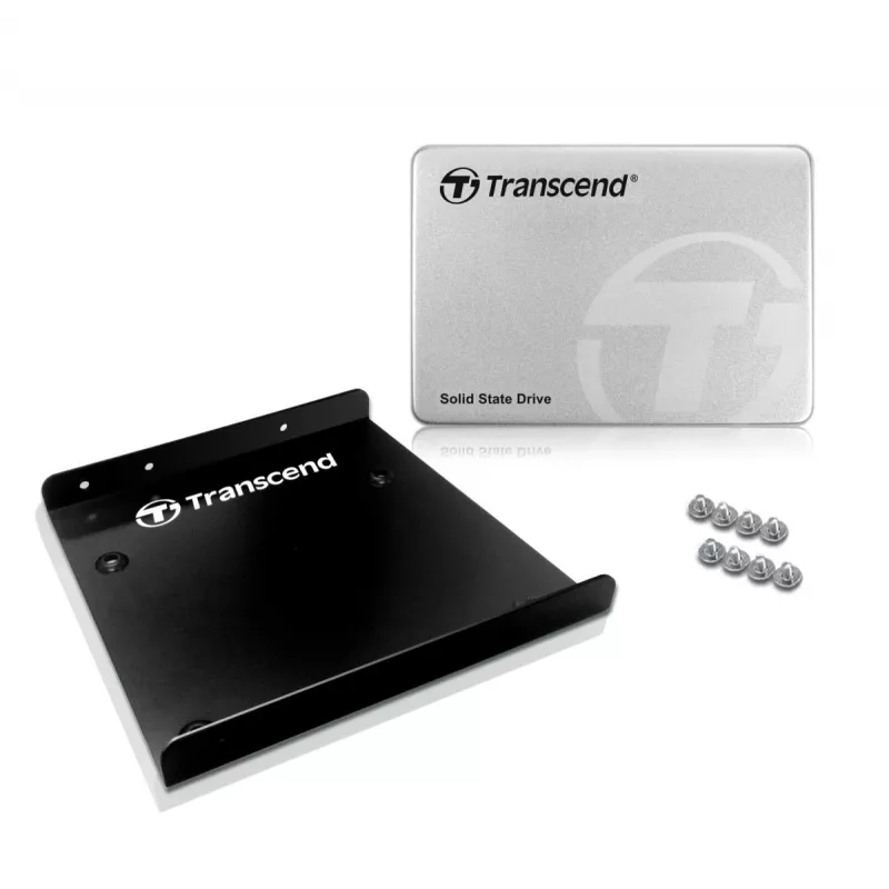 TRANSCEND SSD 370 128GB 2.5in SATA Ill 6gb/s Mlc hliníkové puzdro
