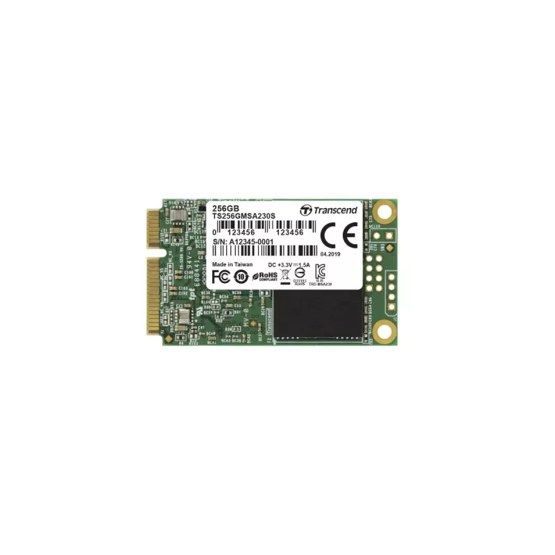TRANSCEND SSD 230s 256GB 2,5in MSATA Ill 6gb/s Tlc