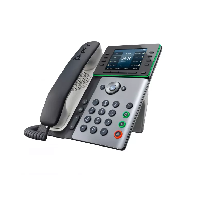 HP Poly Edge E350 IP telefón a PoE, IPS, 320 x 240 pixelov, 4:3, WPA2-Enterprise, EAP-TLS, HTTPS, ENERGY STAR, RoHS, Federal Communications Commission (FCC), CE, BSMI