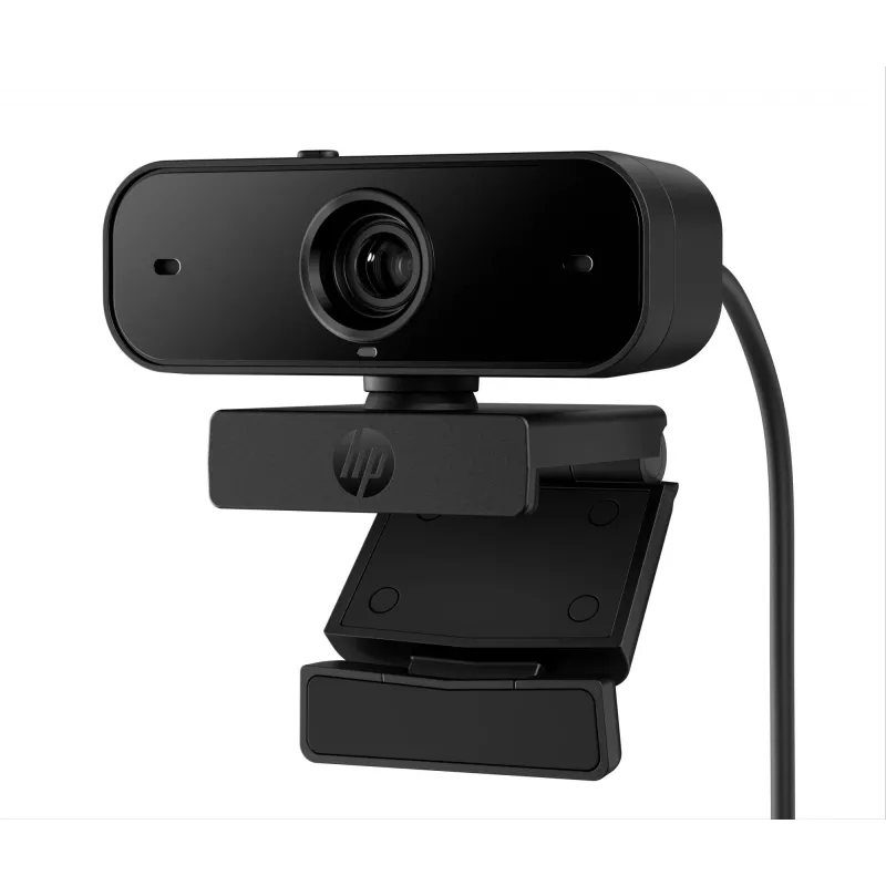 HP 435 FHD webkamera (77B10AA), 2 MP, 1920 x 1080, 30 fps, USB-A 2.0, automatické zaostrovanie, krytka súkromia, dvojitý mikrofón, čierna