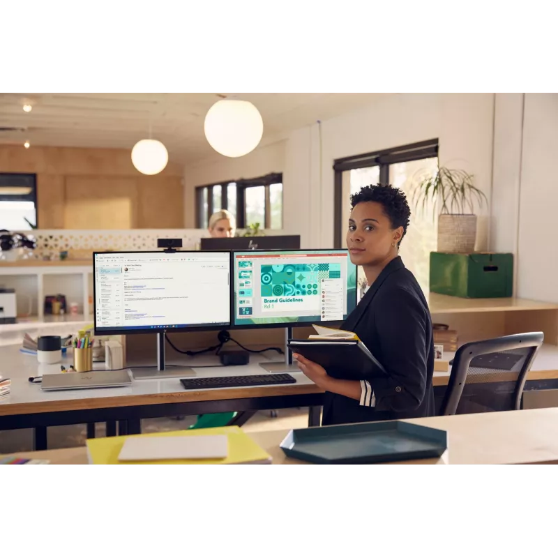 HP 620 FHD webkamera, 4 MP, 1920 x 1080 pixelov, Full HD, 60 fps, 720p, 1080p, 5x