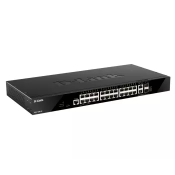 D-Link DGS-1520-28/E sieťový switch Managed L3 10G Ethernet (100/1000/10000) 1U čierny