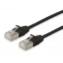 Equip Cat.6A F/FTP tenký patch kábel, 5m, čierny, 5 m, Cat6a, F/FTP (FFTP), RJ-45, RJ-45, čierny