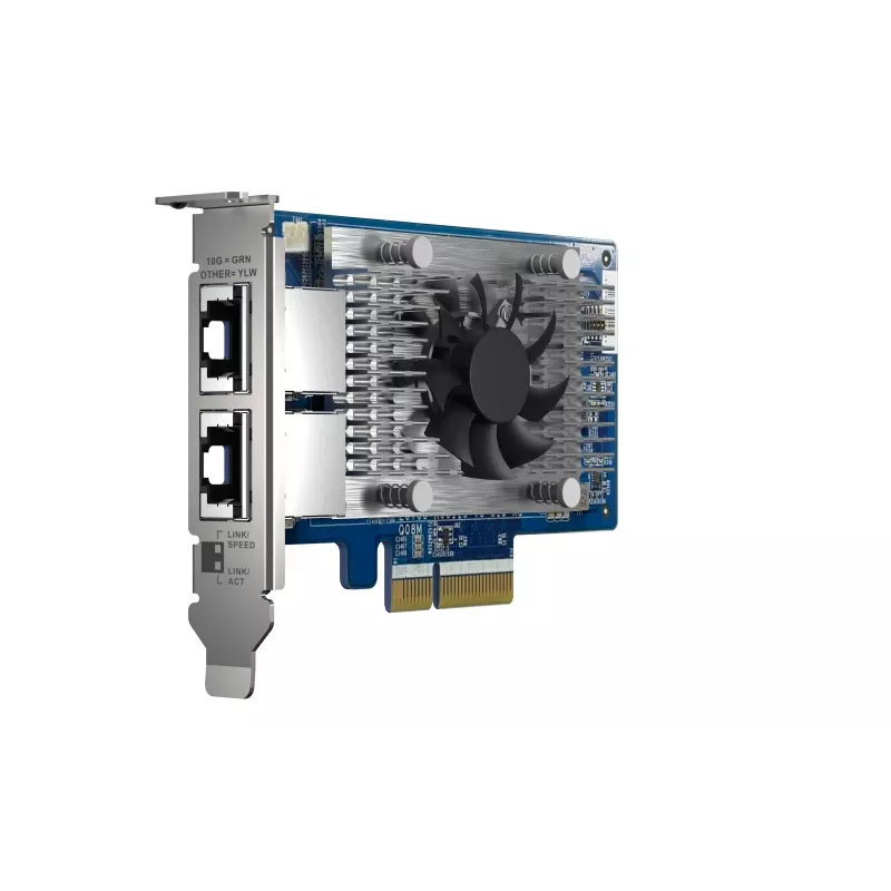 QNAP QXG-10G2T-X710 dvojportová sieťová karta PCIe 10GbE RJ45