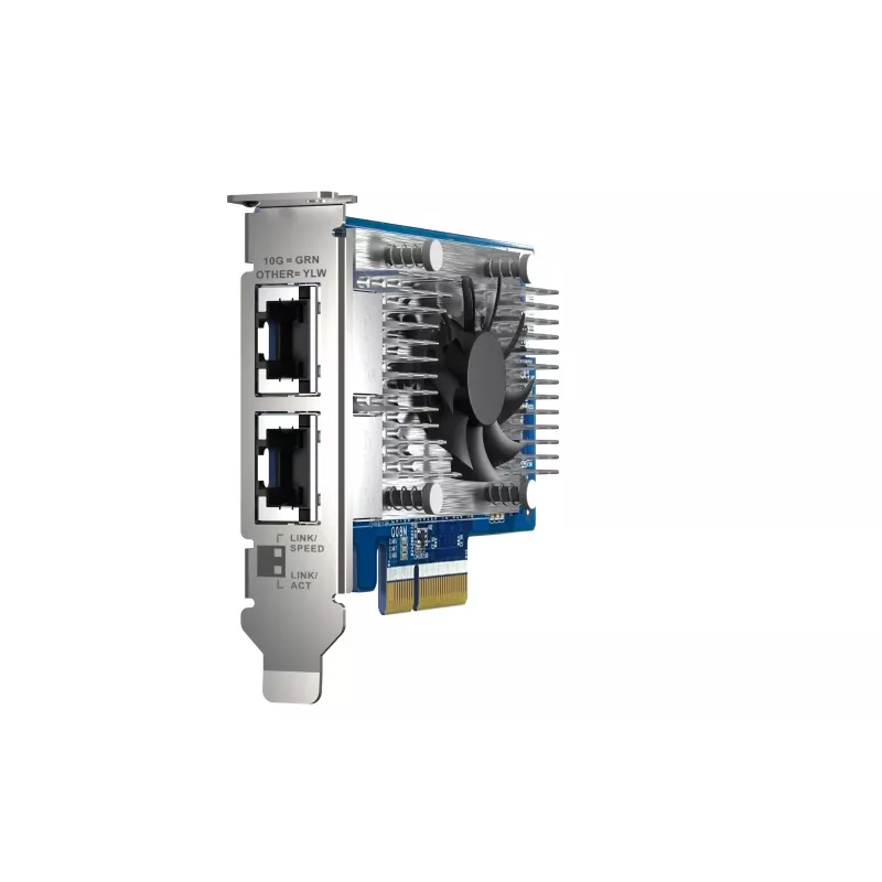 QNAP QXG-10G2T-X710 dvojportová sieťová karta PCIe 10GbE RJ45