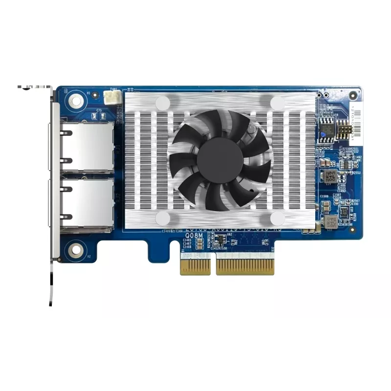 QNAP QXG-10G2T-X710 dvojportová sieťová karta PCIe 10GbE RJ45