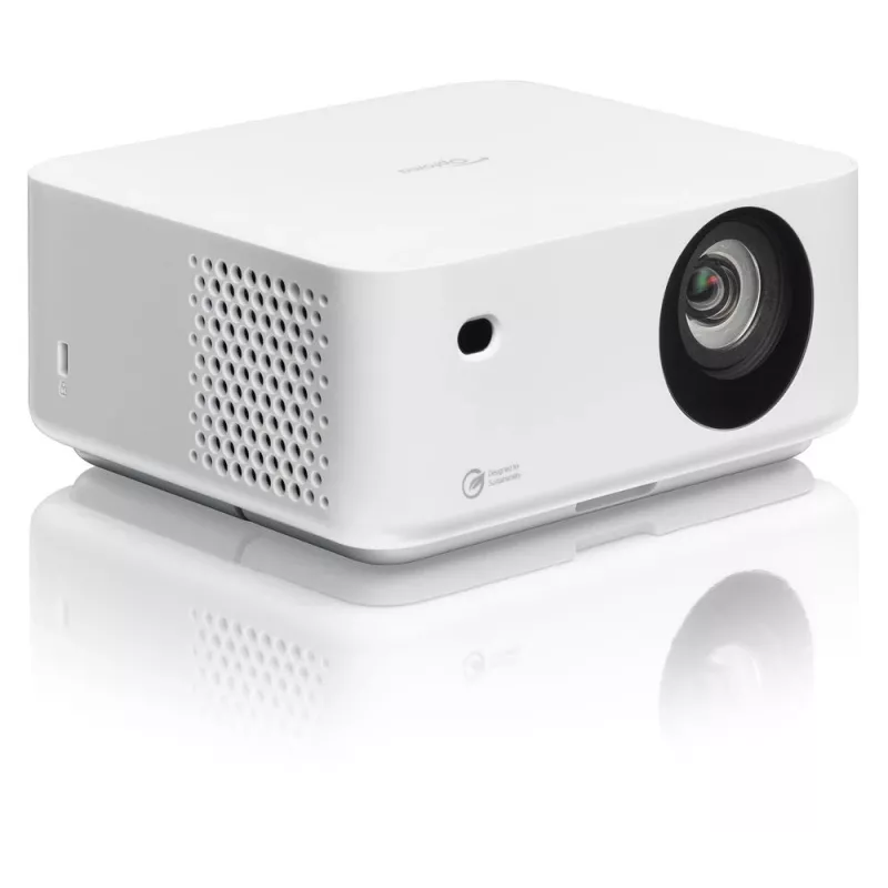 Optoma ML1080ST prenosný laserový DLP projektor s krátkou projekčnou vzdialenosťou, Full HD 1920x1080, 1200 lm, USB-C, IPX5, biely