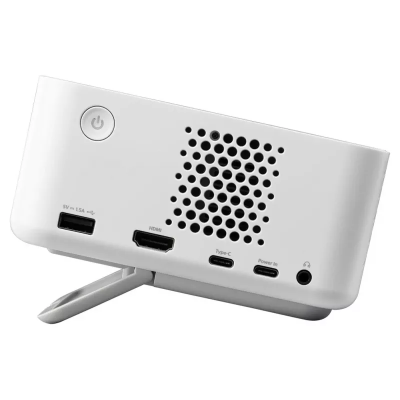 Optoma ML1080ST prenosný laserový DLP projektor s krátkou projekčnou vzdialenosťou, Full HD 1920x1080, 1200 lm, USB-C, IPX5, biely