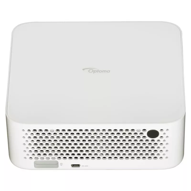 Optoma ML1080ST prenosný laserový DLP projektor s krátkou projekčnou vzdialenosťou, Full HD 1920x1080, 1200 lm, USB-C, IPX5, biely