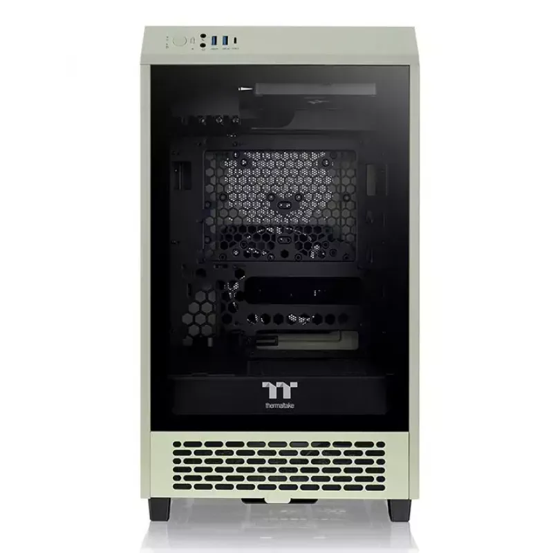 PC skriňa Thermaltake Tower 200 Mini Tower zelená