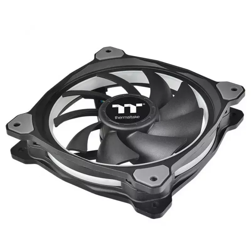 Ventilátor Thermaltake CL-F076-PL12SW-A 12 cm čierny