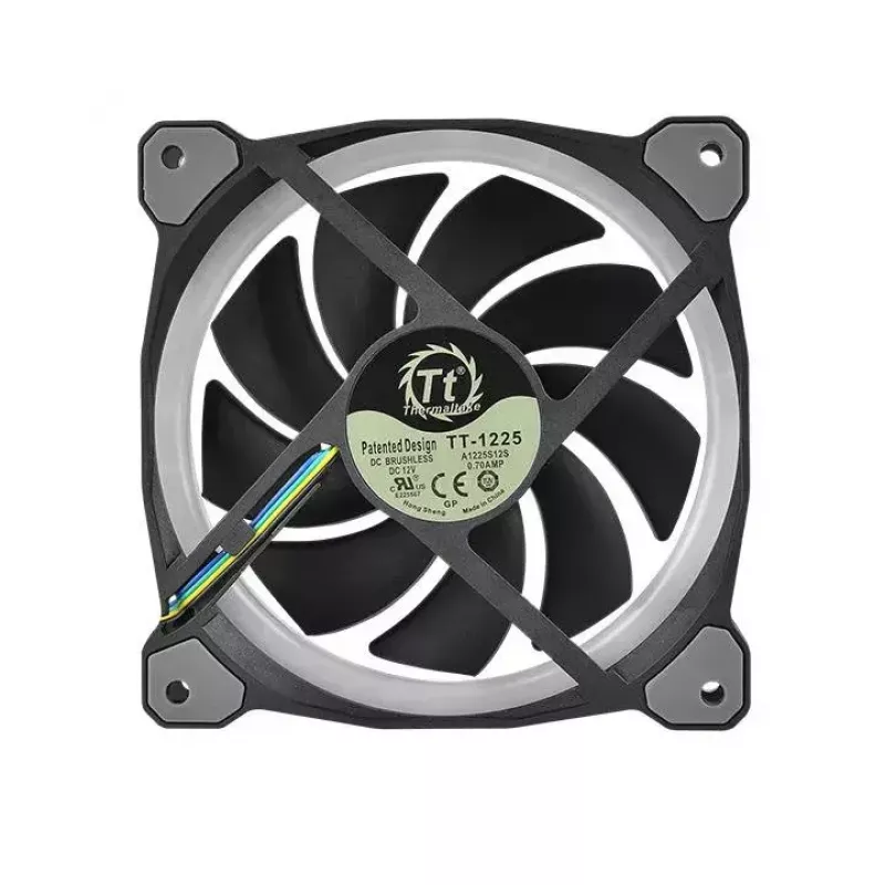 Ventilátor Thermaltake CL-F076-PL12SW-A 12 cm čierny