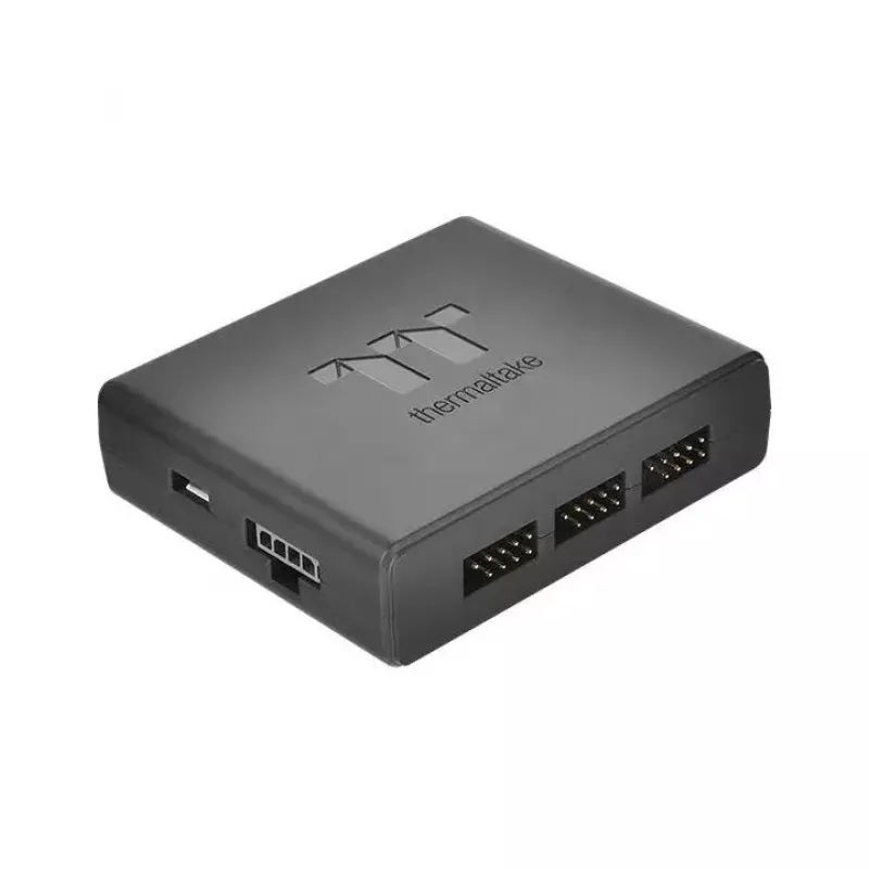 Ventilátor Thermaltake CL-F076-PL12SW-A 12 cm čierny