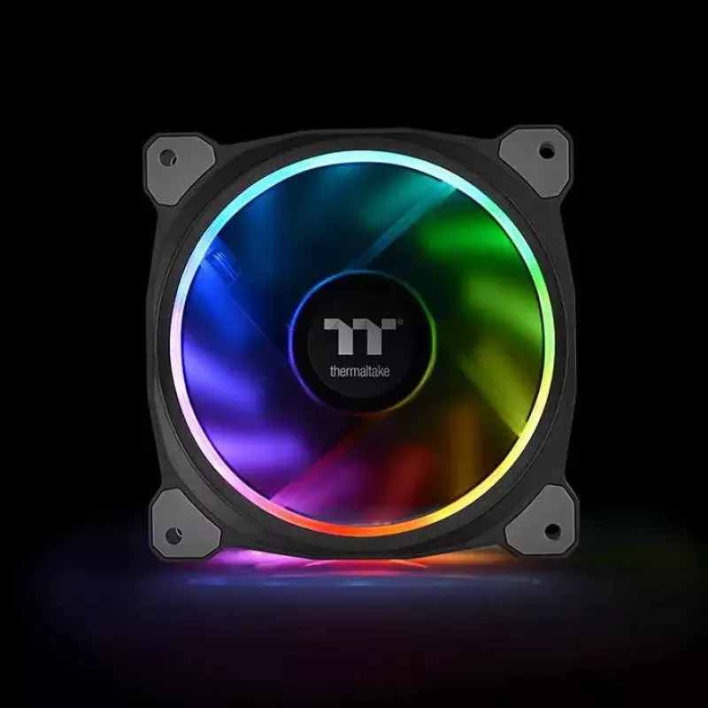 Ventilátor Thermaltake CL-F076-PL12SW-A 12 cm čierny