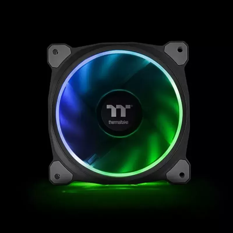Ventilátor Thermaltake CL-F076-PL12SW-A 12 cm čierny