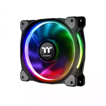 Ventilátor Thermaltake CL-F076-PL12SW-A 12 cm čierny
