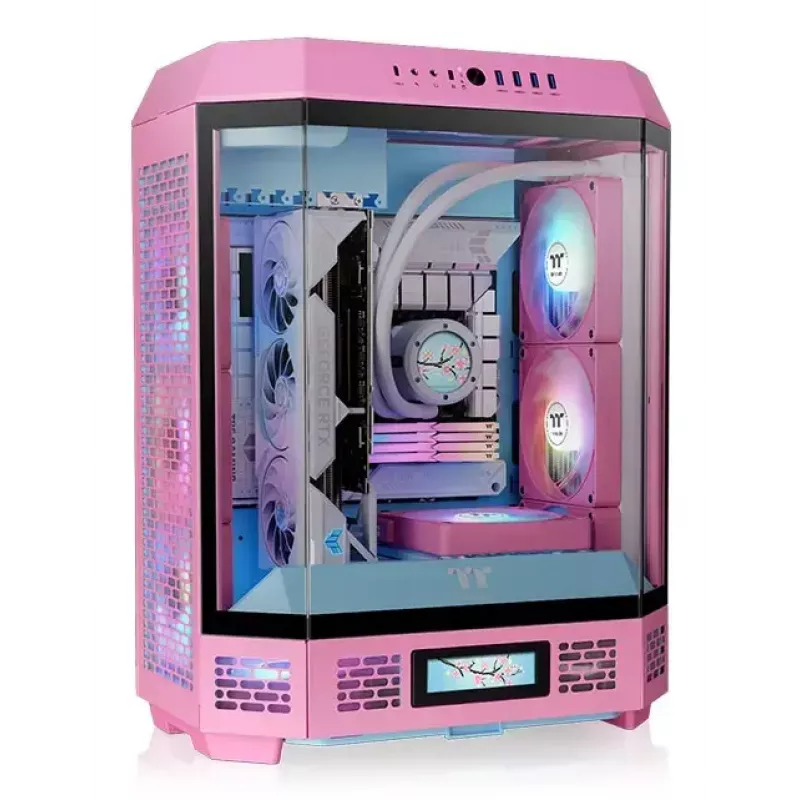 PC skriňa Thermaltake Tower 600 Midi Tower ružová