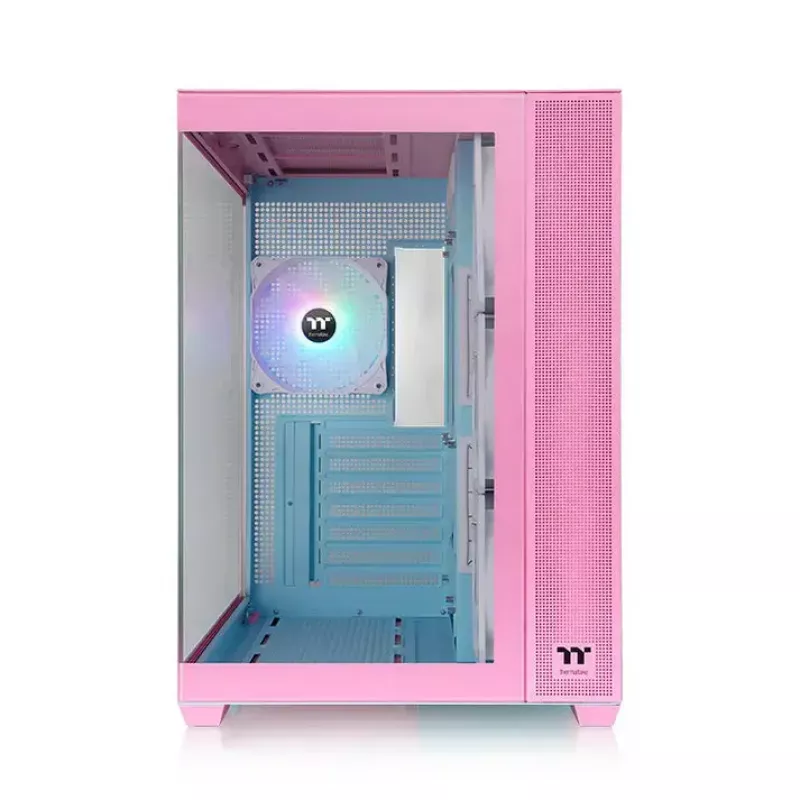 Thermaltake View 380 TG ARGB skriňa Midi Tower, ružová (Bubble Pink)