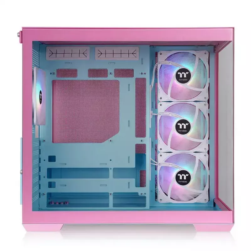 Thermaltake View 380 TG ARGB skriňa Midi Tower, ružová (Bubble Pink)