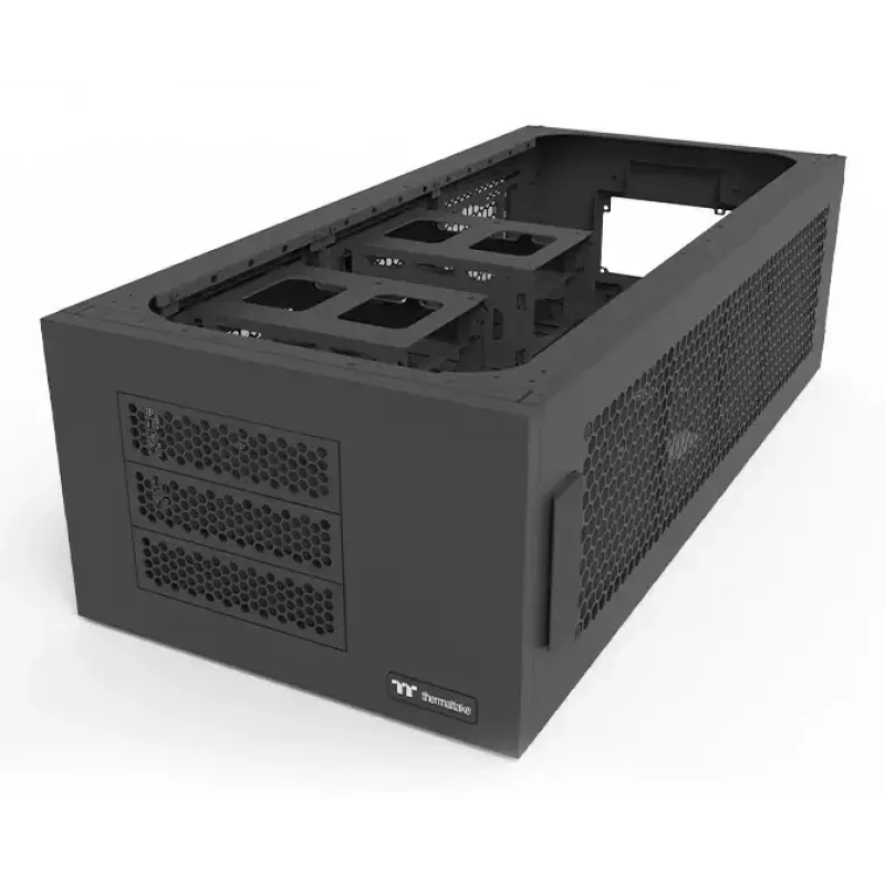 Thermaltake AX100 CA-11C-00D1NN-00 oceľový podstavec ako rozšírenie pre AX700, tvrdené sklo, čierny