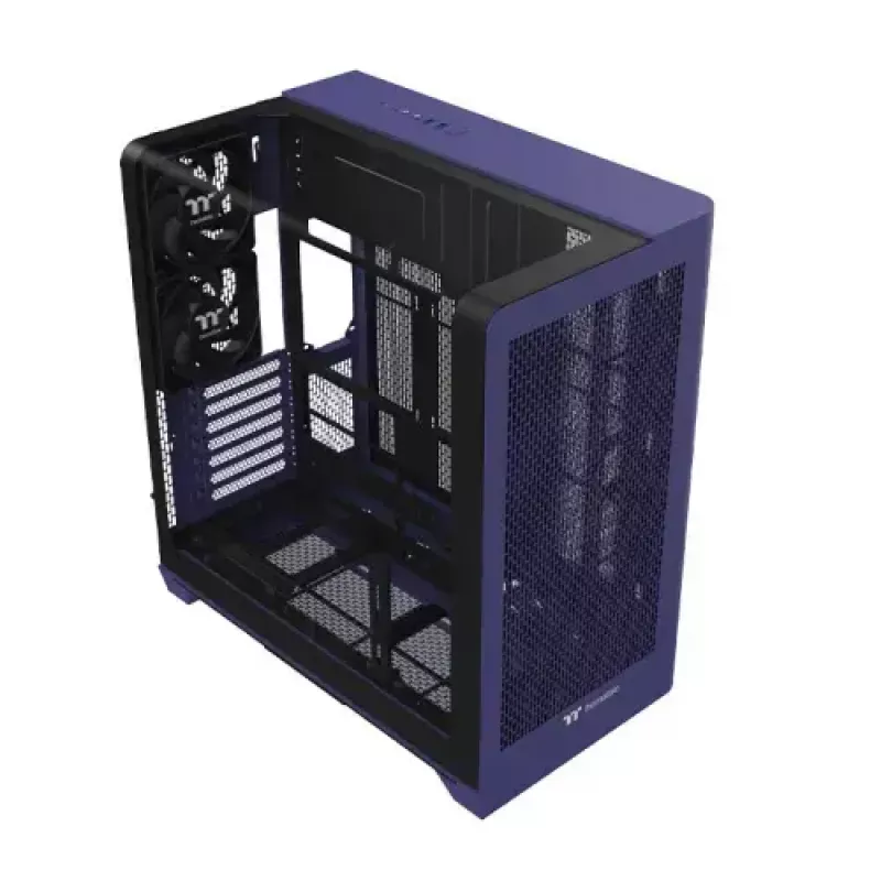 Počítačová skriňa Thermaltake CA-11F-00MNWN-00 Midi Tower modrá podpora PS2