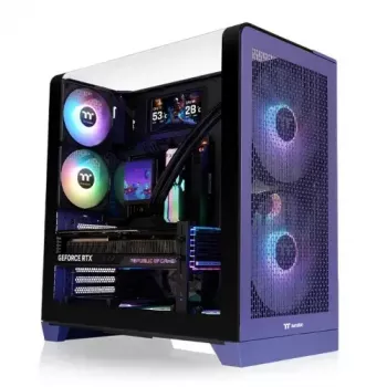 Počítačová skriňa Thermaltake CA-11F-00MNWN-00 Midi Tower modrá podpora PS2