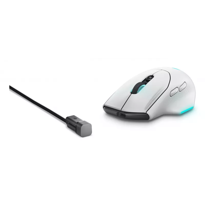 Alienware AW620M herná myš pre pravákov RF bezdrôtová + USB Type-C optická 26000 DPI