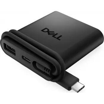DELL DA225 drôtový USB 3.2 Gen 1 (3.1 Gen 1) Type-C čierna