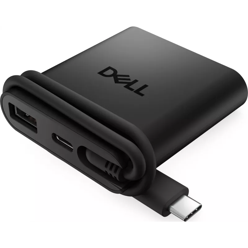 DELL DA225 drôtový USB 3.2 Gen 1 (3.1 Gen 1) Type-C čierna
