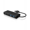 ICY BOX IB-HUB1426-U3 USB 3.2 Gen 1 (3.1 Gen 1) Type-A 5000 Mbit/s čierny