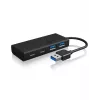ICY BOX IB-HUB1426-U3 USB 3.2 Gen 1 (3.1 Gen 1) Type-A 5000 Mbit/s čierny