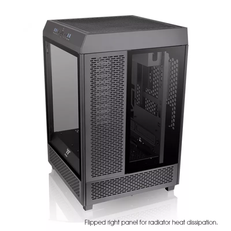 THERMALTAKE skriňa Mid Tower - The Tower 500 - čierna