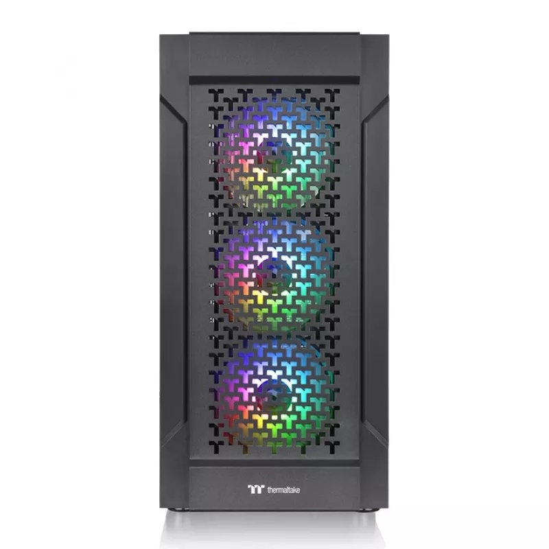 THERMALTAKE skriňa Mid Tower - Versa T27 TG ARGB - čierna