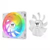 THERMALTAKE PC chladiaci ventilátor - SWAFAN EX12 ARGB Sync TT Premium Edition - 12 cm - biely - balenie 3 ks