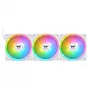 THERMALTAKE PC chladiaci ventilátor - SWAFAN EX12 ARGB Sync TT Premium Edition - 12 cm - biely - balenie 3 ks