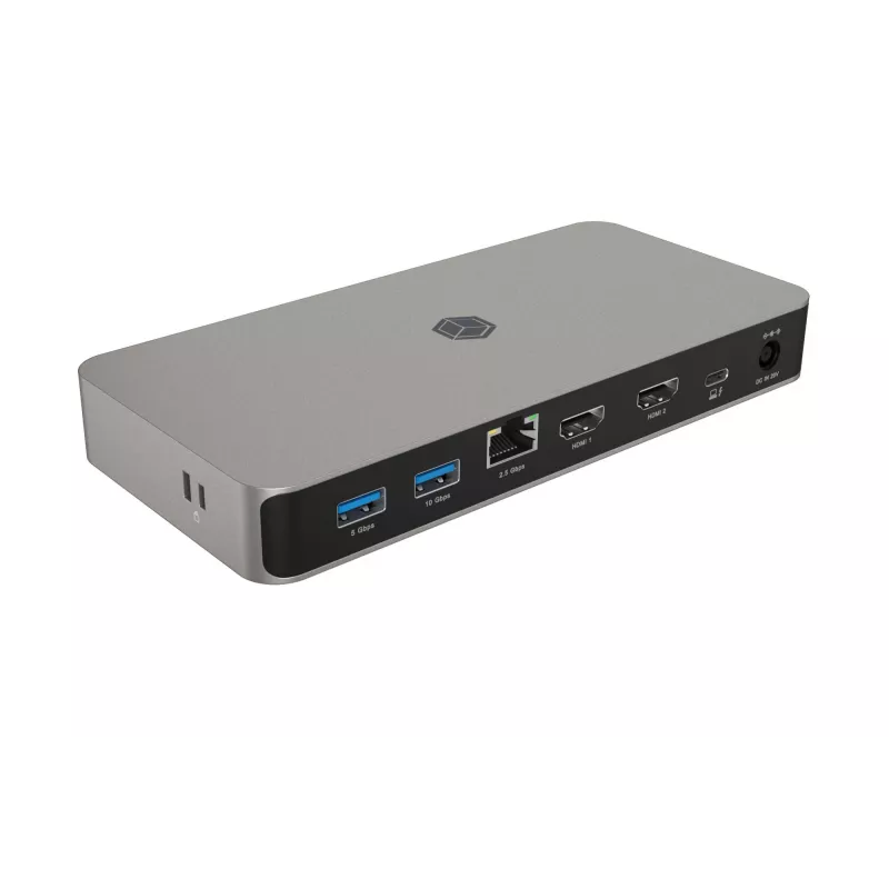 ICY BOX 10-in-1 USB4 Type-C dokovacia stanica s duálnym video výstupom