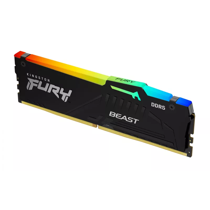 Kingston Technology FURY Beast 128GB 5200MT/s DDR5 CL40 DIMM (sada 4) RGB XMP