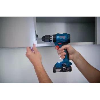 Bosch GSB 18V-45 Professional 06019K3300 akumulátorová príklepová vŕtačka-skrutkovač, 18 V Li-ion, 45 Nm, skľučovadlo 13 mm, 35 mm drevo / 10 mm oceľ, 97 dB, solo (bez akumulátora a nabíjačky)