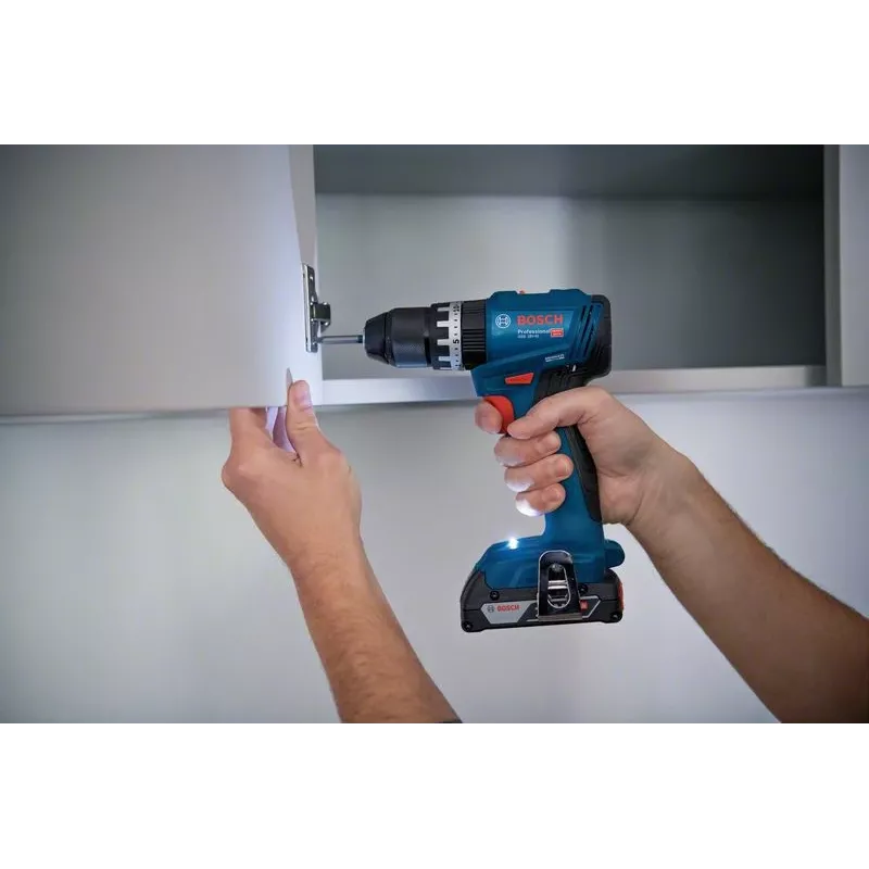 Bosch GSB 18V-45 Professional 06019K3300 akumulátorová príklepová vŕtačka-skrutkovač, 18 V Li-ion, 45 Nm, skľučovadlo 13 mm, 35 mm drevo / 10 mm oceľ, 97 dB, solo (bez akumulátora a nabíjačky)
