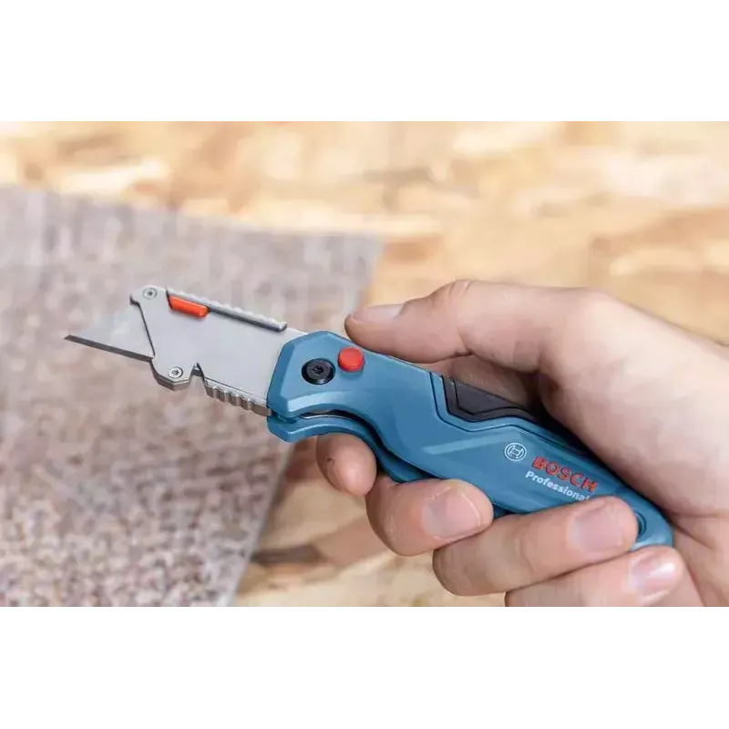Bosch 1 600 A02 7M4 univerzálny nôž modrý, nerezový zatvárací nôž